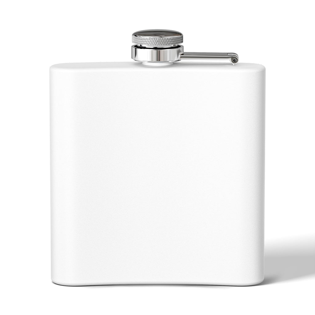 Flask — "Uncle Kevin's Cocktails" 6oz Personalized Stainless Steel Hip Flask