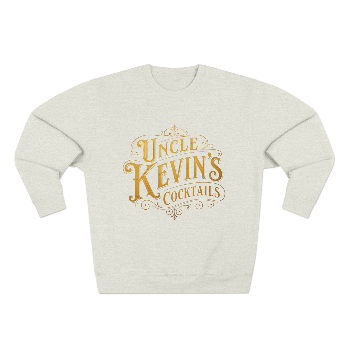 Sweatshirt — "Uncle Kevin's Cocktails" Vintage Bar Logo Crewneck