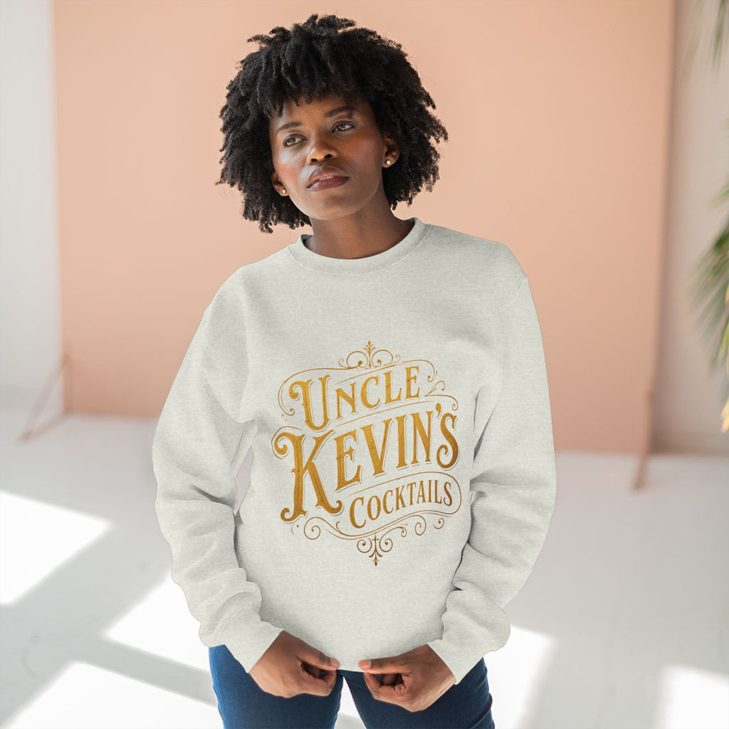 Sweatshirt — "Uncle Kevin's Cocktails" Vintage Bar Logo Crewneck