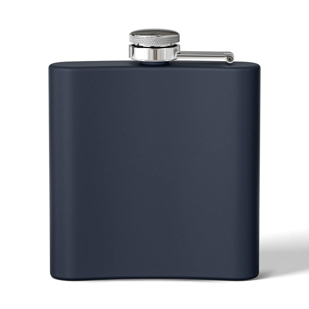 Flask — "Uncle Kevin's Cocktails" 6oz Personalized Stainless Steel Hip Flask