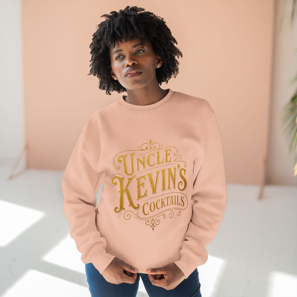 Sweatshirt — "Uncle Kevin's Cocktails" Vintage Bar Logo Crewneck