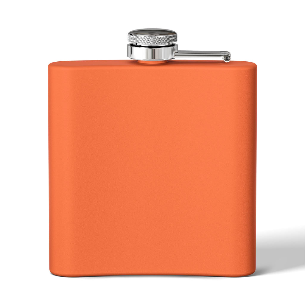 Flask — "Uncle Kevin's Cocktails" 6oz Personalized Stainless Steel Hip Flask