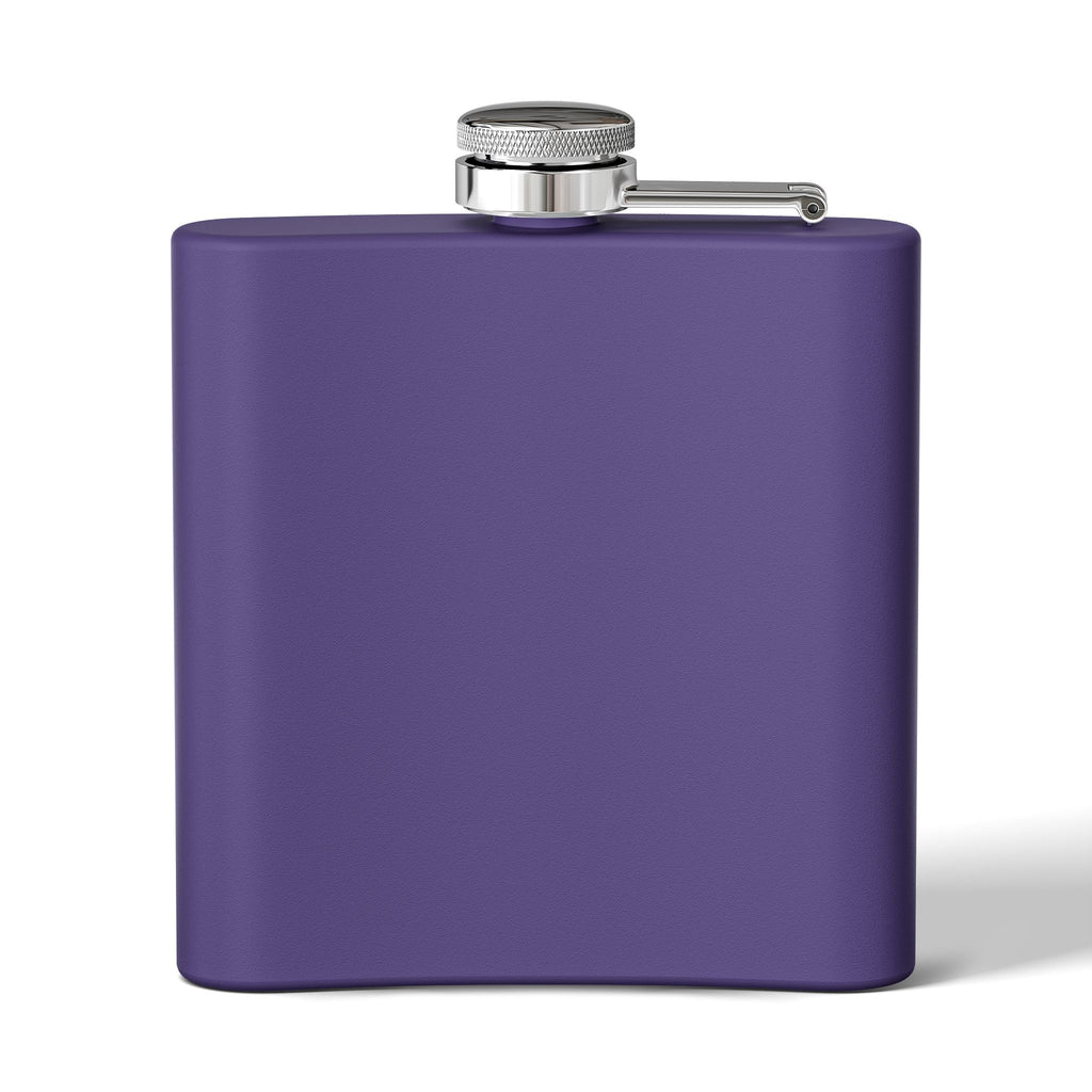 Flask — "Uncle Kevin's Cocktails" 6oz Personalized Stainless Steel Hip Flask