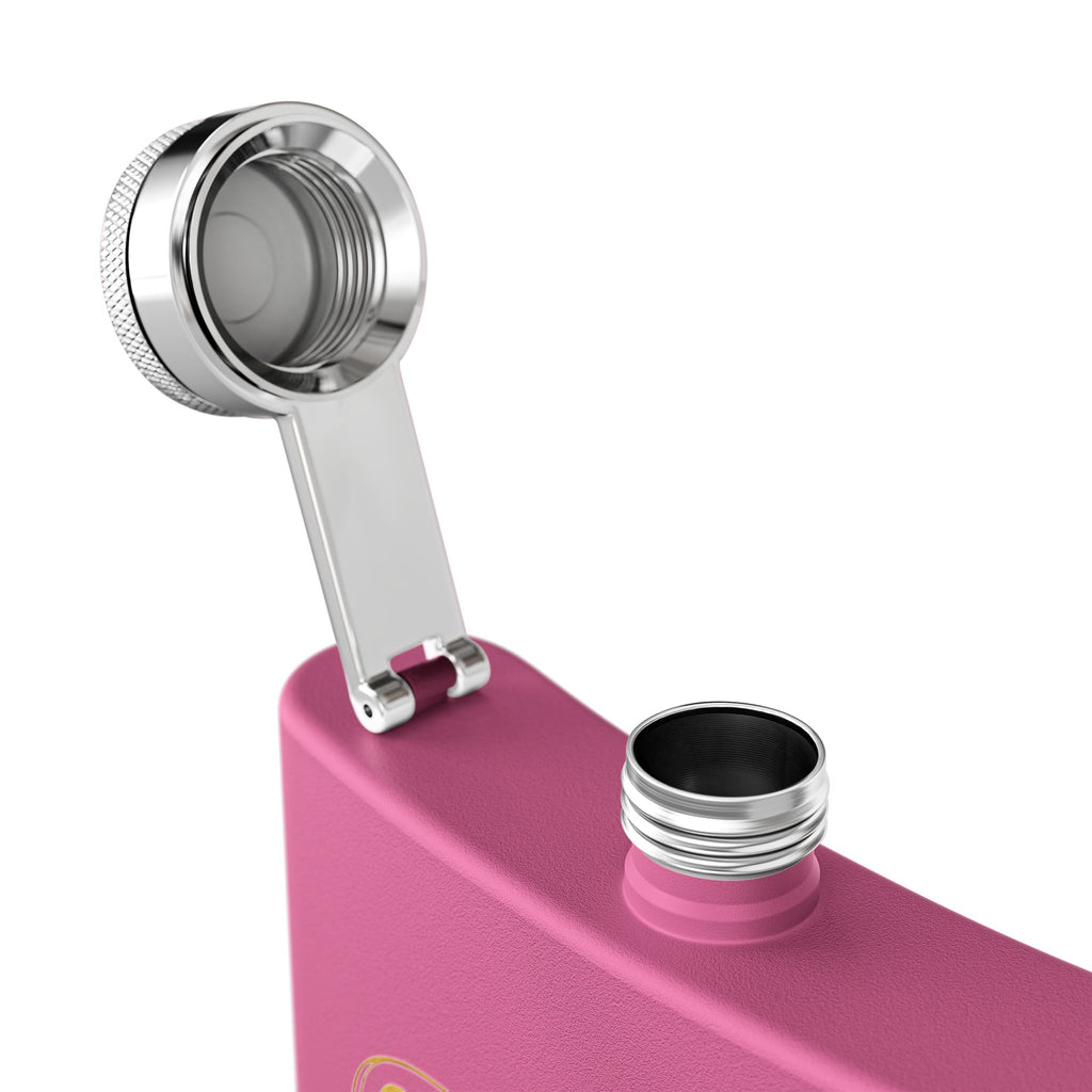 Flask — "Uncle Kevin's Cocktails" 6oz Personalized Stainless Steel Hip Flask