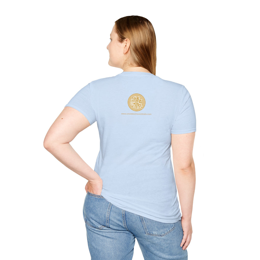 Uncle Kevin’s Cocktails Soft Style Tee — Vintage Bar T-Shirt