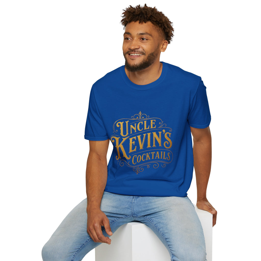 Uncle Kevin’s Cocktails Soft Style Tee — Vintage Bar T-Shirt