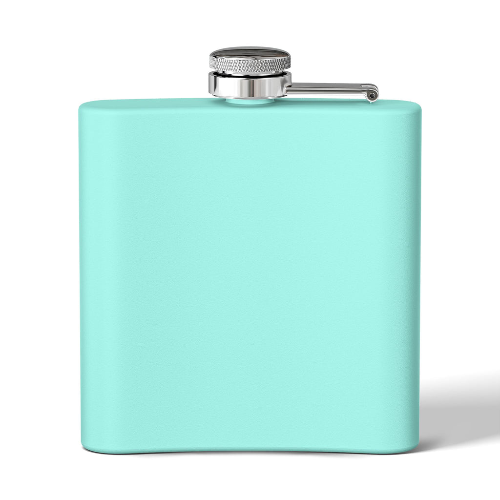 Flask — "Uncle Kevin's Cocktails" 6oz Personalized Stainless Steel Hip Flask