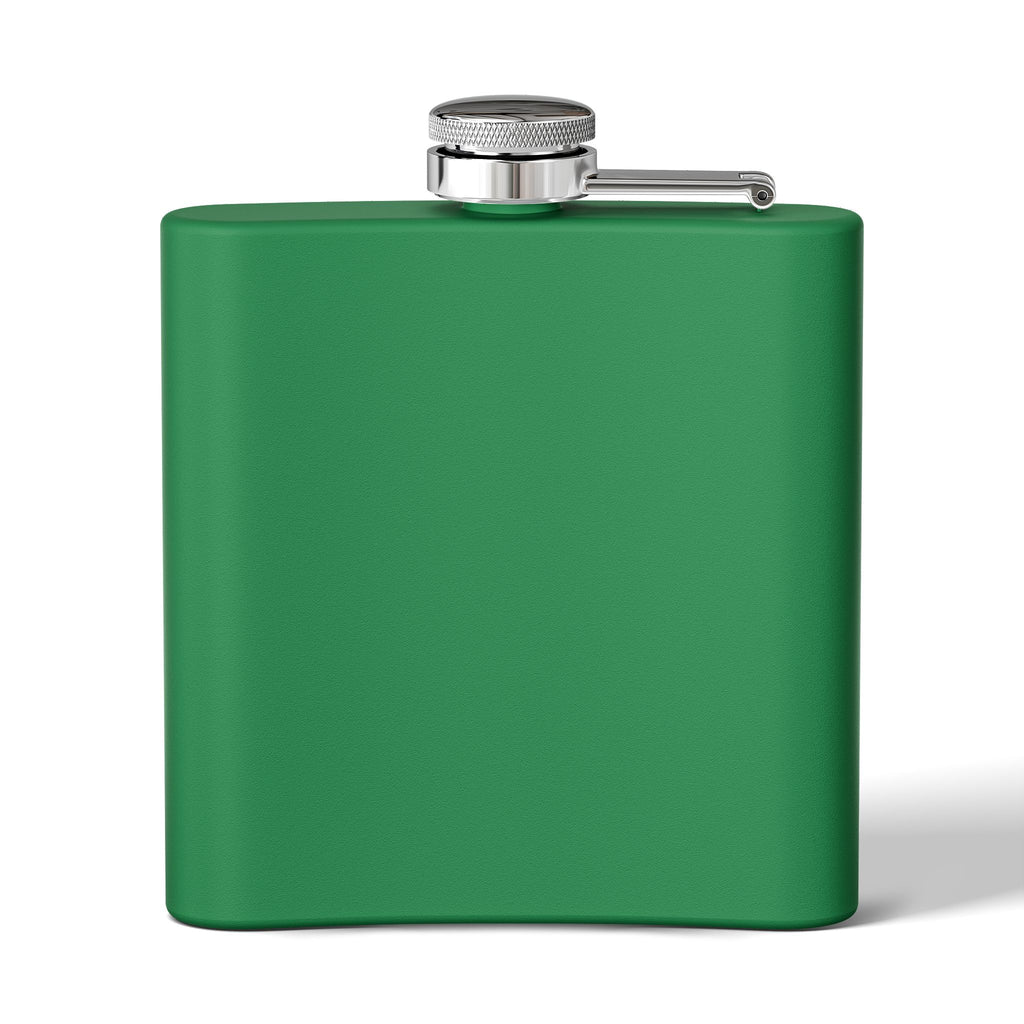 Flask — "Uncle Kevin's Cocktails" 6oz Personalized Stainless Steel Hip Flask