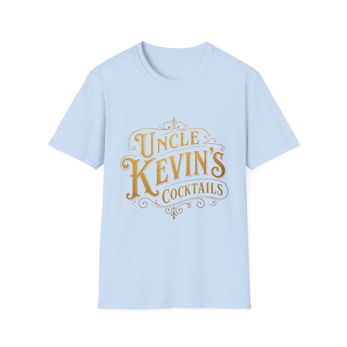 Uncle Kevin’s Cocktails Soft Style Tee — Vintage Bar T-Shirt