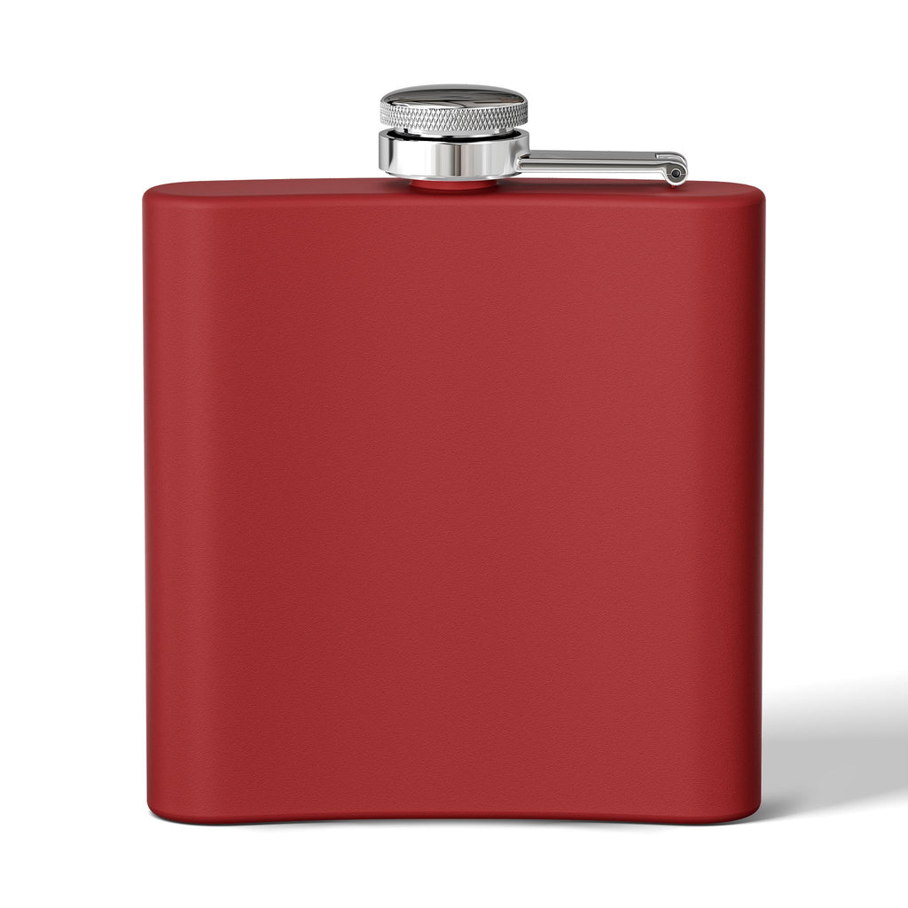 Flask — "Uncle Kevin's Cocktails" 6oz Personalized Stainless Steel Hip Flask