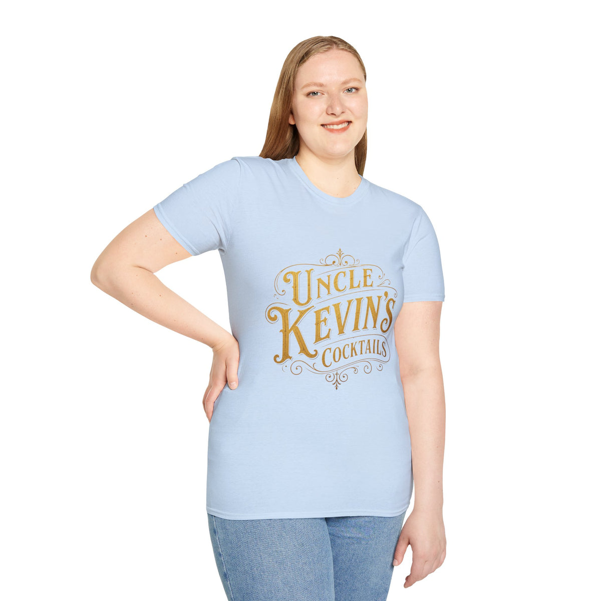 Uncle Kevin’s Cocktails Soft Style Tee — Vintage Bar T-Shirt