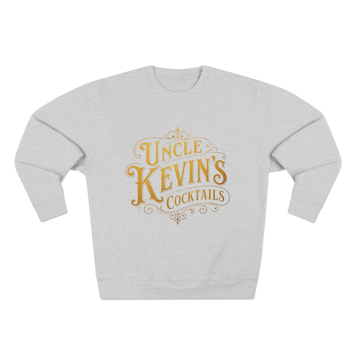 Sweatshirt — "Uncle Kevin's Cocktails" Vintage Bar Logo Crewneck