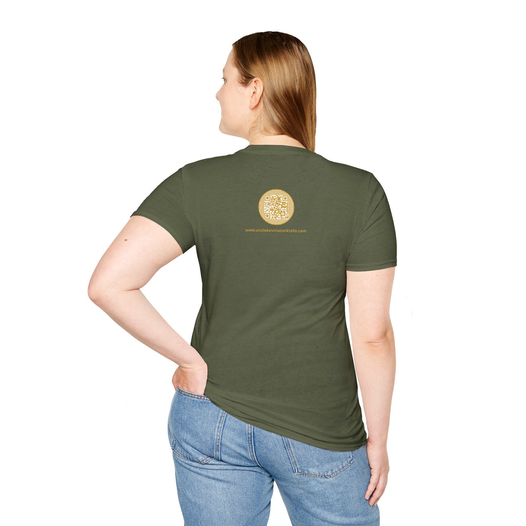 Uncle Kevin’s Cocktails Soft Style Tee — Vintage Bar T-Shirt