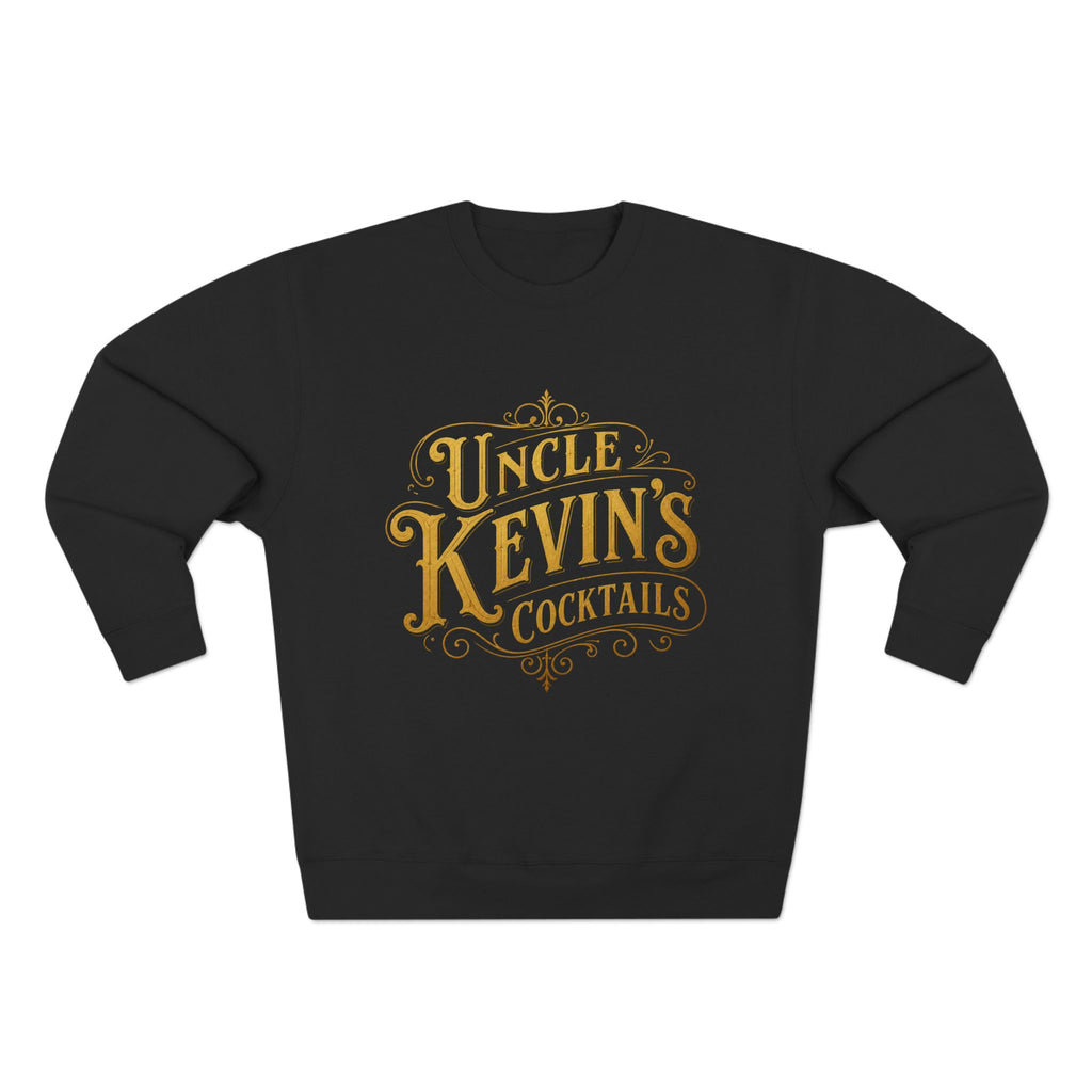 Sweatshirt — "Uncle Kevin's Cocktails" Vintage Bar Logo Crewneck