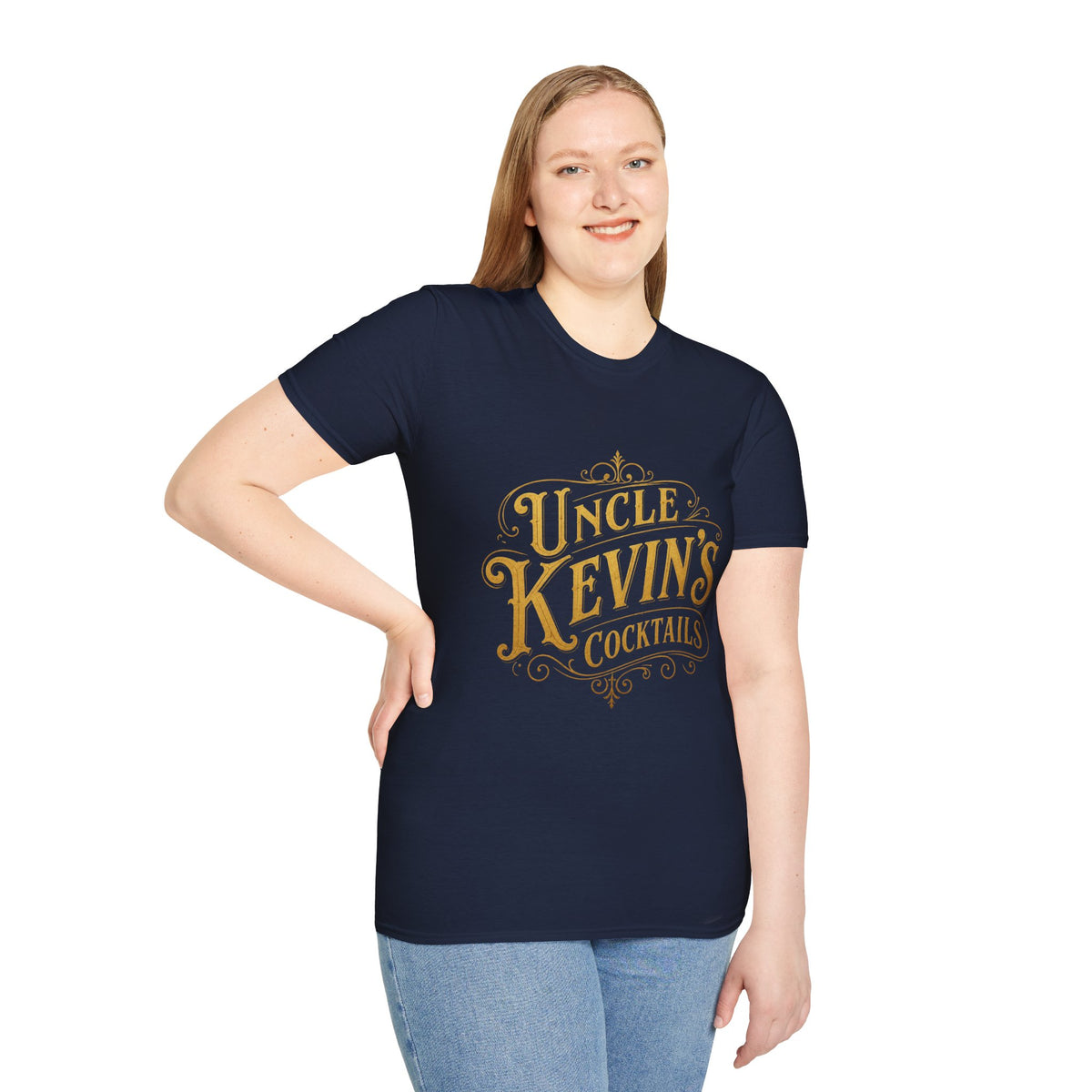 Uncle Kevin’s Cocktails Soft Style Tee — Vintage Bar T-Shirt
