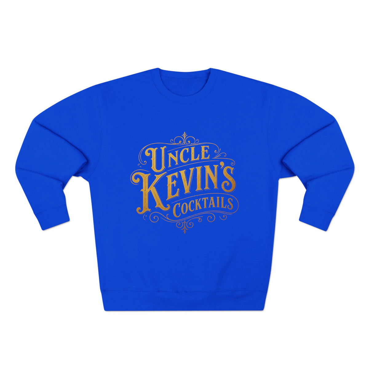 Sweatshirt — "Uncle Kevin's Cocktails" Vintage Bar Logo Crewneck