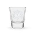 Engraved Shot Glass — "Uncle Kevin's Cocktails" 1.5 oz Personalized Barware