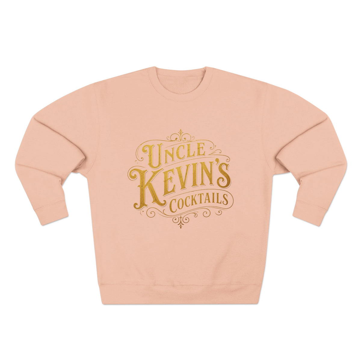 Sweatshirt — "Uncle Kevin's Cocktails" Vintage Bar Logo Crewneck