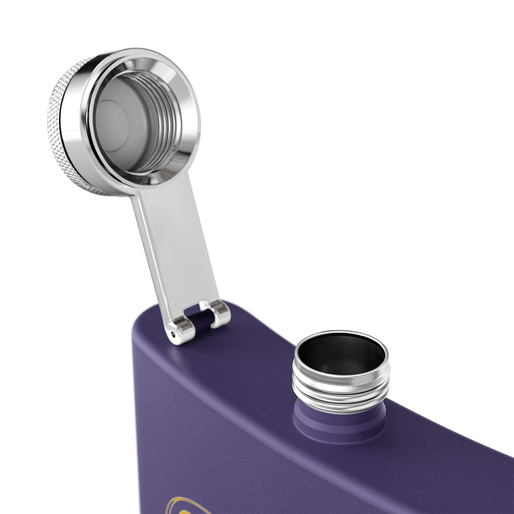 Flask — "Uncle Kevin's Cocktails" 6oz Personalized Stainless Steel Hip Flask