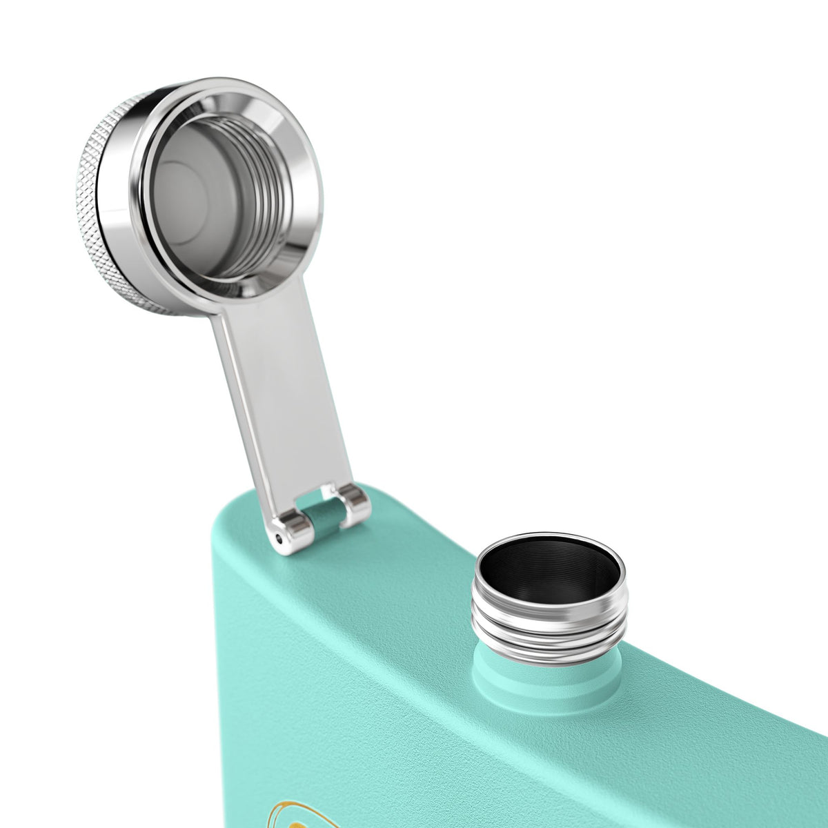 Flask — "Uncle Kevin's Cocktails" 6oz Personalized Stainless Steel Hip Flask